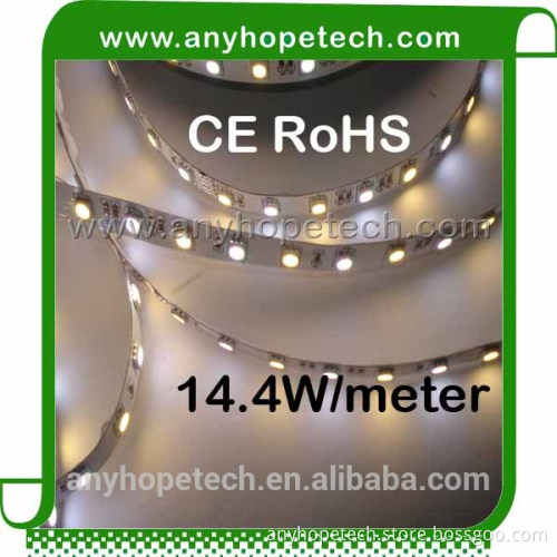 Multi color super bright 60ledm 5050 flexible waterproof rgb led strip 24v